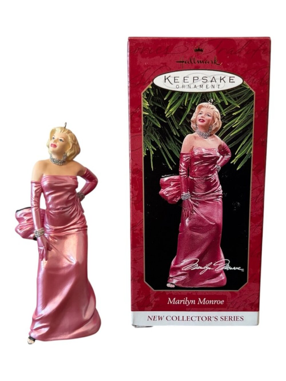Marilyn Monroe First In Series 1997 Hallmark Keepsake Christmas Ornament NOS NIB